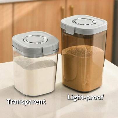 1 Hộp đựng sữa công thức cho trẻ sơ sinh. Vui lòng kiểm tra dung tích sản phẩm trước khi mua. Hộp đựng đa năng kín khí dùng trong gia đình, hộp đựng ngũ cốc, hộp đựng sữa công thức nhiều lớp di động kèm muỗng định lượng. Vòng đệm kép + khóa chắc chắn với vạch chia thời gian trên nắp. Thích hợp để bảo quản trong bếp/bảo quản thức ăn cho bé/bảo quản khi đi du lịch. Phiên bản màu nâu chống ánh sáng giúp ngăn ngừa mất chất dinh dưỡng.