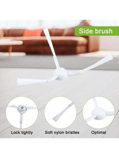 Replacement Parts Compatible Xiaomi Mijia Robot Stofzuiger Mop 2S 3C Mi Aspiradora Accessories Cloths Main Side Brush XMSTJQR2S STYJ02YM view 7