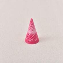 3Pcs Multi-Size Reversible Spiral Cone 3D Printed Anxiety Relief Fidget Toy,Decompression 3D Printed Double-Sided Spiral Cone - Colorful Gradient Structure, 1/2/5/10/20Pcs,Suitable As Halloween And Christmas Gifts, Metal Fiber Structure,Fidget Toys,Fidget,Sensory Toys