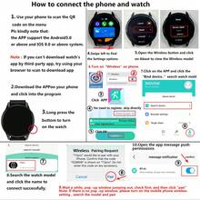 1.28" Round Screen Smart Watch, 180mAh Battery, Wireless Call/Dial, Multiple Sports Modes, Call/SMS Reminder, Music Control, Compatible With IOS/Android - Multicolor - View 9