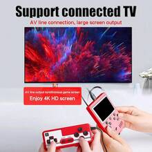Portable Handheld Game Console, 3.0-Inch LCD Screen, Perfect For Parties, Supports Two Players, The Best Choice For Holiday Gifts, Give Your Boyfriend A Game Console As A Gift. - Đỏ - Xem 5