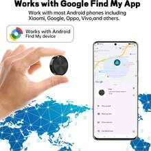Inteligentny lokalizator GPS Bluetooth do Androida z funkcją śledzenia zgubionych przedmiotów i aplikacją Find My Device (Find Hub), lokalizatory Air Tracker dla Androida, lokalizator kluczy GPS do kluczy, toreb, bagażu, portfeli, walizek i zwierząt. Prezenty na powrót do szkoły. - Wielokolorowe - Zobacz 2