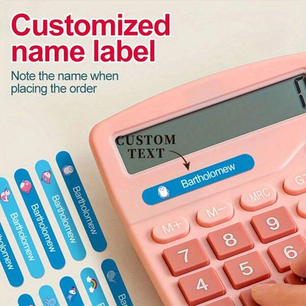 Personalized Transparent Name Labels - Available In Sets Of 60/120/180/240pcs, Personalized Label Stickers - Custom Name Stickers For Water Bottles, Cups, And School Stationery, Suitable For Paper Labeling, Numerical Organization