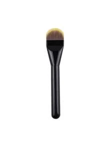Foundation Makeup Brush, Professional Tongue-Shaped Foundation & Concealer Brush, Women Face Makeup Tools - Black - View 7