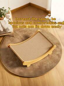 1PCThree-Dimensional Cat Scratching Board Is Wear-Resistant And Scratching-Resistant, Cat Nest And Cat Scratching Board Are Two-In-One, Sisal Is Wear-Resistant And Does Not Drop Chips, Large Reclining Chair Cat Claw Board Is Integrated Anti-Scratch Sofa Cat Toy