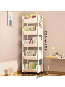 Decoração de moda portátil para casa Prateleiras de carrinho de vários andares Prateleiras removíveis Brinquedos infantis Lanches Estante de livros Quarto Prateleiras bagunçadas Canto da cozinha Banheiro Prateleiras da sala de estar Organizador de família Presente Prateleiras removíveis Prateleiras de quarto Lanches de vários andares Estante de livros Escritório Mesa Prateleiras bagunçadas Canto da cozinha Armários de slot Banheiro Sala de estar Presente Gerente de armazenamento Prateleiras de vários andares