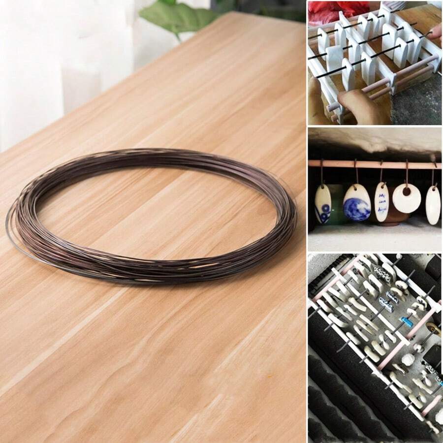 1m Ceramic Hanging Tungsten Wire Ceramic Fired Bracket, Specialized Small Pendant High Temperature Kiln Firing Furniture
