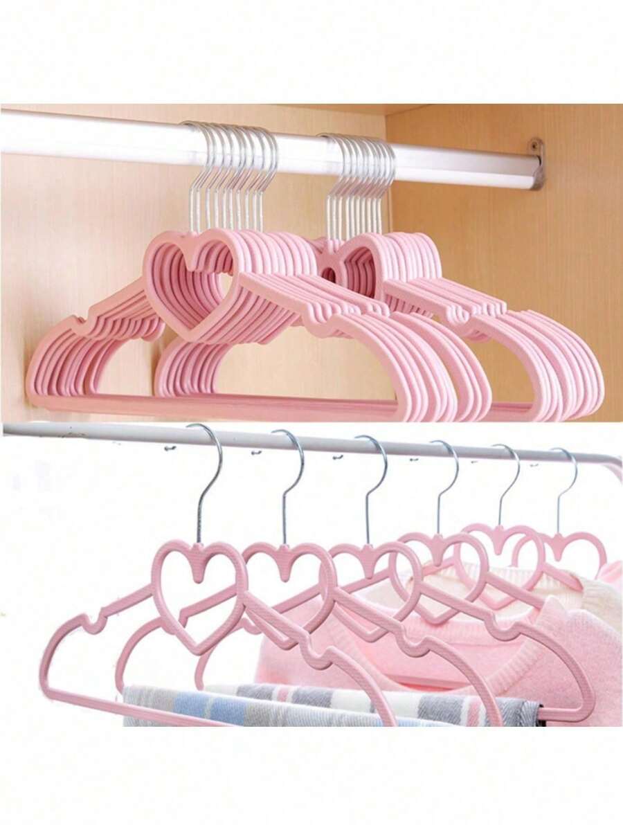 Bộ 10 móc treo quần áo chắc chắn, móc treo quần áo phòng tắm - Nhiều màu - Xem 1