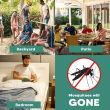 Mosquito Repellent Indoor Outdoor Patio, 10 Pack Natural Mosquito Repellant Pouches -  Mosquitoes Repellent For Yard Outside, Keep Mosquitoes Away From Camping Fishing - 10 包 - 查看 5