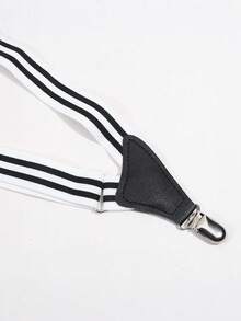1Pc Elastic Shoulder Strap Clip, Side Clip Design, Crossover Adult Men's And Women's Suspender Strap Autumn-Winter Accessories Halloween Costume,Suitable For Teens, Youth,Men,Casual, Outdoor, Athletic, Vacation, Graduation Gifts, Birthday, Daily Wear - Multicolor - View 10