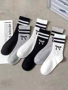 40 peças/30 peças/24 peças Meias Esportivas Confortáveis Unissex, Adequadas para Esportes e Treinamento, Meias Longas Femininas, Adequadas para Uso Casual e Empresarial, Antibacterianas, Macias, Nas Cores Preto e Branco, Resistentes a Odores, Absorventes de Umidade, Leves e Respiráveis, Adequadas para Outono e Inverno, Também Disponíveis em Embalagens de 20 peças/10 peças/8 peças/6 peças/4 peças/2 peças. Altamente Respiráveis.