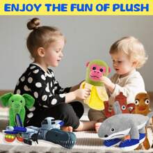 意大利 Brainrot 毛绒玩具，Bombardiro Crocodilo 毛绒玩具，柔软可爱的毛绒动物造型毛绒玩具，适合儿童和成人