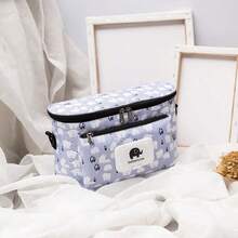 Túi đựng tã hoạt hình, Túi treo xe đẩy em bé, Túi đựng đồ, Túi đựng tã, Móc treo giỏ xe đẩy, Phụ kiện xe đẩy - Nhiều màu - Xem 5