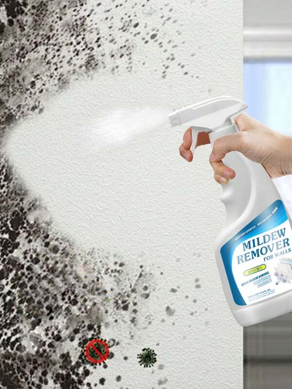 500ml Wall Mold Remover, Home Wall Tile Grout Mold Stain Cleaner Spray, Suitable For Cleaning Interior Walls, Bathroom Joints, Tile Joints And Other Wall Surfaces