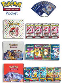pokemon 36 Packs/360 Pcs Photo Cards For Collectors, TCG Battle Card Boxes, Pokemon Holographic Foil Trading Card Game (TCG) Booster Packs, 10 Pcs/9 Pcs Random Cards Per Pack - Including Pikachu And Rare Holographic, Trading Card Game Anime Party Gifts, Student Collection Game Cards, Holiday And Christmas Gifts