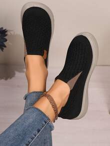 Fall/Winter Women's Casual Sneakers, Women's Flat Shoes, Women's Lightweight Breathable Non-Stuffy Shoes, Fashionable Student Shoes For All Seasons