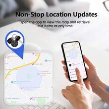 Inteligentny lokalizator GPS Bluetooth do Androida z funkcją śledzenia zgubionych przedmiotów i aplikacją Find My Device (Find Hub), lokalizatory Air Tracker dla Androida, lokalizator kluczy GPS do kluczy, toreb, bagażu, portfeli, walizek i zwierząt. Prezenty na powrót do szkoły. - Wielokolorowe - Zobacz 6