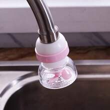 Faucet Splash Guard, Kitchen Household Shower Head, Universal Tap Extension Adapter, Rotatable Water Filter