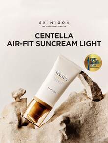 SKIN1004 MADAGASCAR CENTELLA AIR-FIT 輕盈防曬乳 50ml/1.69 Fl.Oz，透亮象牙色精華，快速吸收清涼感，抗汗，旋轉鎖蓋，日常使用，K-Beauty 韓系彩妝，禮品 - AIR-FIT SUNCREAM LIGHT - 查看 2