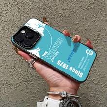 Fashion Red Ins B-Bulles Green Since 1975 Phone Case For IPhone 16 15 14 13 12 11 Pro Max X XR XSMAX 8 7 Plus Drop Resistant Scrub Back Cover - 白色 - 查看 5