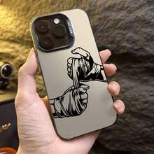 1pc Black Matte Laser Holographic Ergetic Shell With Lace Flower Pattern Phone Case, Compatible With  16 Pro Max, 17/16/15/14 Plus, 13/12/11, Air, And Series.Holiday Phone Accessories.Case For 17 Pro Max An Excellent Gift For Friends Phone Cases 16 Pro Max Case Rilakkuma Y2k Phone Case Cover 17 Pro Max Cute Phone Cases New Year Mobile Phone Case Girlfriend Or Boyfriend Fall - 多色 2 - 查看 13