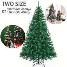 Green Artificial Christmas Tree, Holiday Christmas Tree, Indoor Christmas Decoration, Suitable For Office, Home, Shop, Party, Christmas Party Decor, Party Holiday Decoration - متعدد الألوان - مشاهدة 4