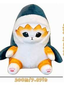 Gato Gatito Michi De Peluche Kawaii Con Disfraz Diseños 22cm Y 30CM - 22cm - Ver 3