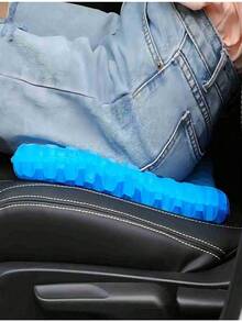 Cojin para Coxis y Ciatica Cojín de Gel de Nido de Abeja, Cojín Suave Que Puede Aliviar la Ciatica y el Dolor de Espalda, para Coche, Oficina, Computadora - Azul - Ver 4