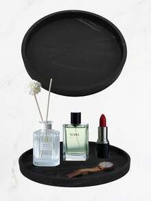 （大理石白）浴室梳妆台托盘，硅胶材质，适用于台面，可放置香水、钥匙、首饰、戒指等，亦可作为装饰性皂液器，用于厨房水槽收纳。 - 彩色 - 查看 6