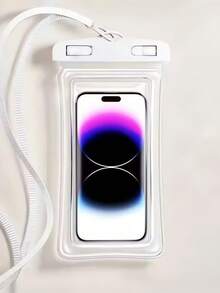 1pc Waterproof Bag Universal Waterproof Phone Pouch Airbag Waterproof Mobile Phone Bag Swimming Underwater Waterproof Phone Case Beach Cellphone Dry Bag For Smartphone Sports Bag Sport Bag Holiday Travel Vacation Summer Swimming Bag Holiday Purse Wallet For Outdoor Sport Pool - Multicolor - View 10