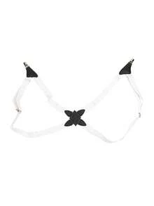 1Pc Elastic Shoulder Strap Clip, Side Clip Design, Crossover Adult Men's And Women's Suspender Strap Autumn-Winter Accessories Halloween Costume,Suitable For Teens, Youth,Men,Casual, Outdoor, Athletic, Vacation, Graduation Gifts, Birthday, Daily Wear - Multicolor - View 8