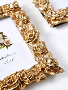 Retro European-Style Golden Arc Photo Frame Decorative Photo Frame, Used For Home Decoration And Photo Display Birthday Graduation Gifts,
