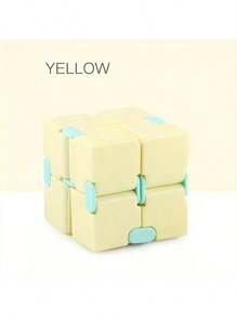 1pc Infinity Cube Fidget Toy, Creative Reversible Stress Relief Puzzle Toy For Kids, Portable Pocket Cube, Birthday/Easter/Christmas Gift, Holiday Toy