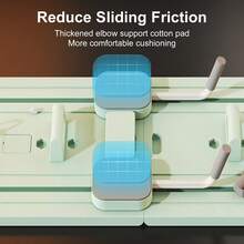 SIDIANBAN Pilates Board, Pilates Reformer Set, Multi-Purpose Foldable Pilates Reformer Board For Home, Pilates Equipment With Timer For Men, Women - 綠色 - 查看 10
