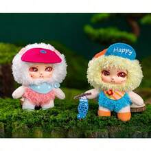 可爱玩偶公仔毛绒玩偶桌面装饰摆件派对玩偶背包吊坠书包饰品玩偶，新年圣诞节活动派对礼物，硬塑料填充物 - 13公分 - 查看 7