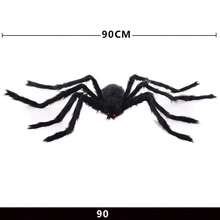 Halloween Plush Spider Web Giant Spider Decorations Fake Spider With Triangular Huge Spider Web For Indoor Outdoor Halloween Decorations Yard Home Costumes Parties Haunted House Autumn Decors