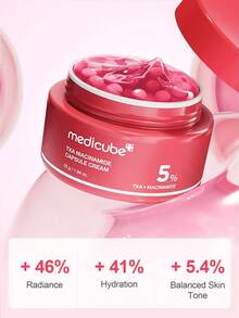 Medicube DNA PDRN Pink Collagen Capsule Cream 55g - Niacinamide Capsule Cream - View 5