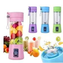 Mini Liquidificador 6 Lâminas Portátil Recarregável Micro Usb - Azul - Visão 10