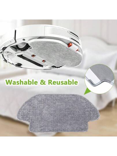 Replacement Parts Compatible Xiaomi Mijia Robot Stofzuiger Mop 2S 3C Mi Aspiradora Accessories Cloths Main Side Brush XMSTJQR2S STYJ02YM view 11