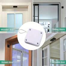 Easy To Install Automatic Door Closer - Adjustable, Surface Mount No Drilling Required, With Sensor, Easy Close - Multicolor - View 6