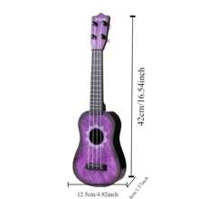 1pc Ukulele Guitar - Suitable For Beginners And Educational Use, Early Music Gift, Random Color Accessories - Multicolor - View 3