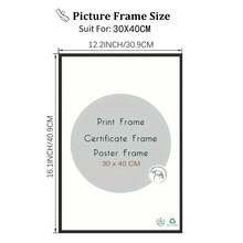 2/3pcs 12x16in/30x40cm Black Aluminum Alloy Photo Frames, A3/A4 Modern Home Decor Art Frames, Minimalist Stylish Gold Aluminum Alloy Decorative Frames