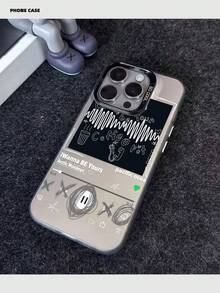 1 ốp lưng điện thoại thiết kế máy nghe nhạc, phong cách tối giản, chống sốc, bề mặt mờ, thích hợp làm quà tặng ngày lễ cho trẻ em, tương thích với iPhone 7/8/X/XS/XR/11/12/13/14/15/16 Pro, Galaxy, Infinix Hot 30, Note 30, Note 40 4G, Note 40 Pro, Note 40 Pro 5G, Smart 8, Hot 40 Pro (phiên bản quốc tế, không phải phiên bản nội địa). - Nhiều màu - Xem 4