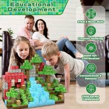 Bloques de construcción magnéticos, un regalo sensorial que presenta bloques cúbicos magnéticos, un juguete de construcción magnético, un regalo STEM mejorado dirigido a ayudar a los niños a desarrollar habilidades cognitivas - el regalo sensorial perfecto para niños y niñas, con imanes y cubos, diversión sin fin, colores aleatorios