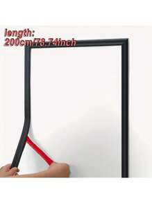 自粘式防水 PVC 模压墙面装饰 - 灵活，即剥即贴，适用于门、瓷砖、橱柜、镜子和 DIY 家居装饰项目、橱柜边缘 | 自粘条