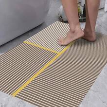 HECHO EN TURQUÍA. Alfombra turca antideslizante con estampado digital Pearl – AL4021. Suave al tacto, lavable y con reverso de fieltro antideslizante. 2 unidades. Moderna alfombra decorativa, ideal para salón, dormitorio, cocina, pasillo o entrada. Disponible en 4 tamaños (50 x 80 + 40 x 60 cm, 50 x 100 + 50 x 60 cm, 50 x 120 + 40 x 80 cm, 50 x 160 + 60 x 100 cm). Secado rápido, muy absorbente, diseño suave y cómodo. Apta para uso en interiores y exteriores.