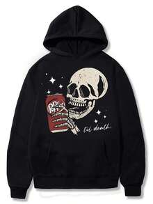 Til Death Dr. Pepper' Crew Neck Hoodie Gym 'Til Death' Hoodie Christmas Gift, Birthday Gift - 黑色 - 查看 1