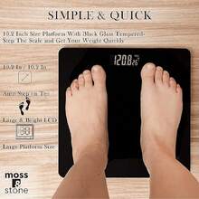 1pc Smart Digital LED Body Weight Scale, Max Capacity 180kg, 4-Point Precise Sensors, Glass Panel, Temperature Measurement, Home/Dorm Use