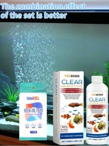 鱼缸净水器 - 清除碎片、污泥和藻类生长，保持水质清澈