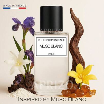 Inspiré par Musc Blanc - Collection Intense Musc Blanc 50ml Eau de parfum Unisexe